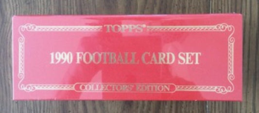 1990 Topps Tiffany Football Factory Set