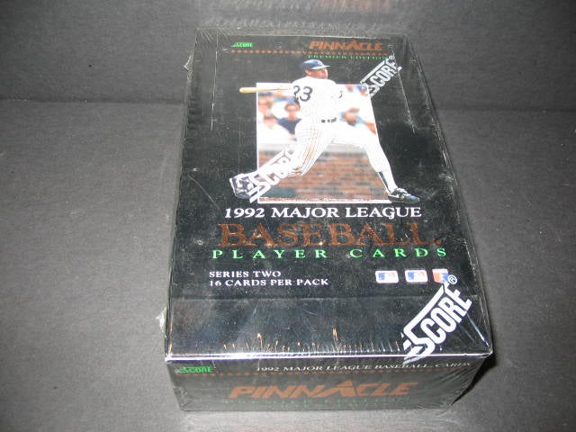 1992 Pinnacle Baseball Series 2 Hobby Box