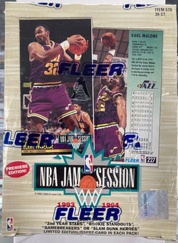 1993-94 Fleer NBA Jam Session Basketball Box