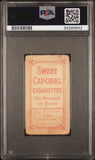 Miller Huggins 1909-11 T206 Sweet Caporal 350/30 Hands At Mouth PSA 1.5 Fair