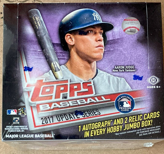 2017 Topps Update Baseball Jumbo Box