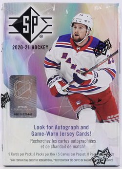 2020-21 Upper Deck SP Hockey Blaster Box