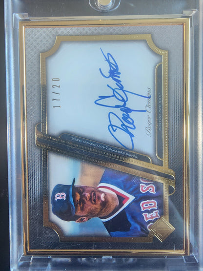Roger Clemens 2021 Topps Transcendent Framed Auto #17/20