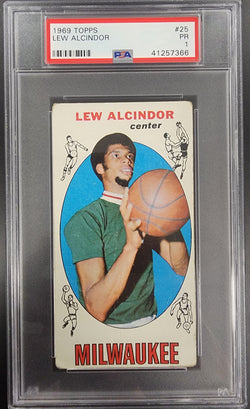 Lew Alcindor 1969 Topps #25 PSA 1 Poor