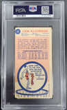 Lew Alcindor 1969 Topps #25 PSA 1 Poor