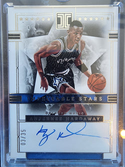 Anfernee Hardaway 2022 Panini Impeccable Stars Auto #3/35