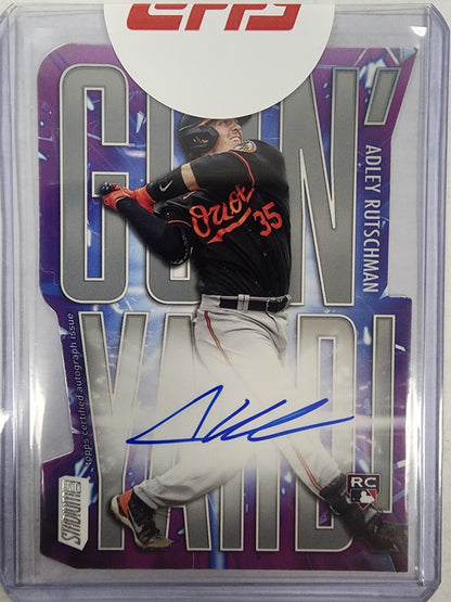 Adley Rutschman 2023 Topps Stadium Club Goin'Yard Auto #8/25