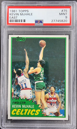 Kevin McHale 1981 Topps #75 PSA 9 Mint