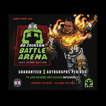 Bo Jackson Battle Arena Alpha Edition Jumbo Box