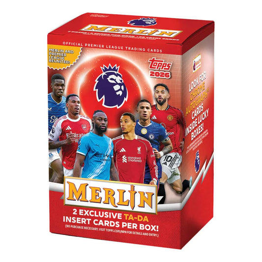 2025-26 Topps Merlin English Premier League Soccer Value Box