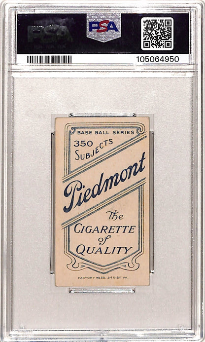 Gabby Street 1909-11 T206 Piedmont 350 PSA 2 Good