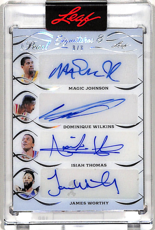 2022 Leaf Pearl Signature 8 Auto Magic Wilkins West + 5 more