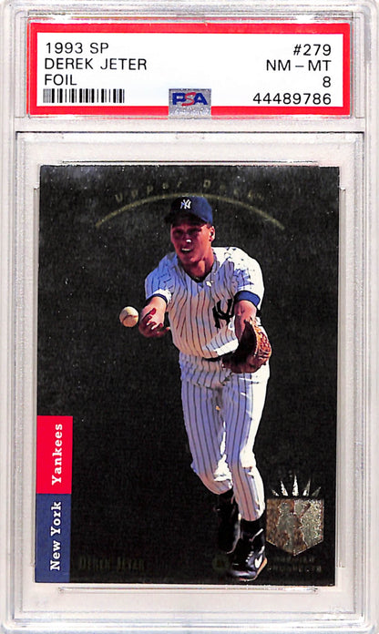 Derek Jeter 1993 Upper Deck SP Rookie #279 PSA 8 NM-MINT