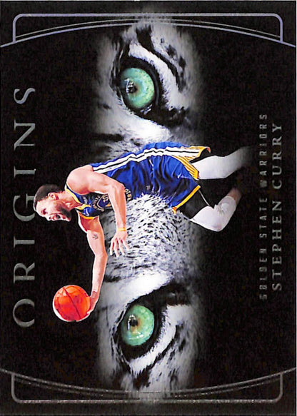 Steph Curry 2024 Panini Origins White Tiger Case Hit Insert
