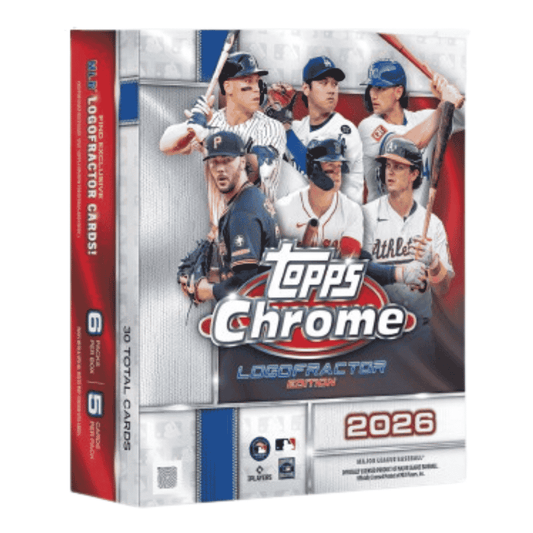 2026 Topps Chrome Baseball Logofractor Edition Box