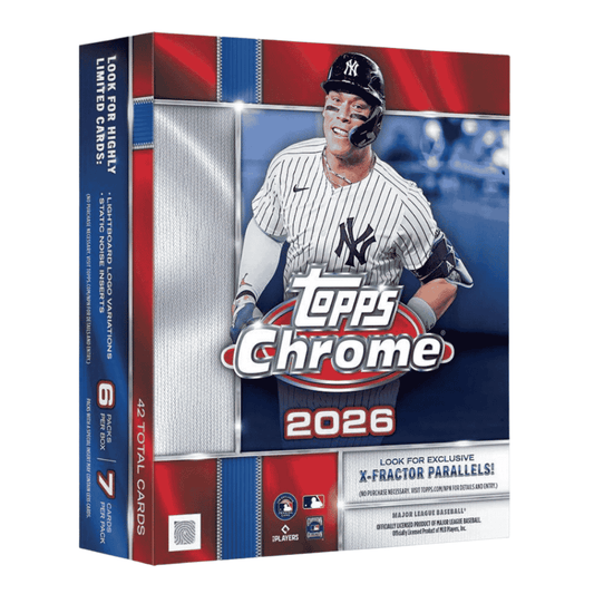 2026 Topps Chrome Baseball Mega Box