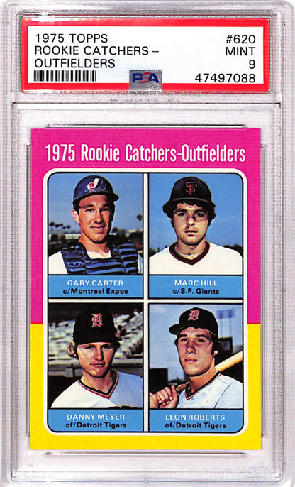Gary Carter 1975 Topps Rookie #620 PSA 9 Mint