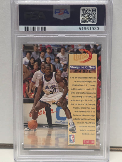 Shaquille O'Neal 1992 Fleer Ultra All-Rookies PSA 10 Gem Mint 1933