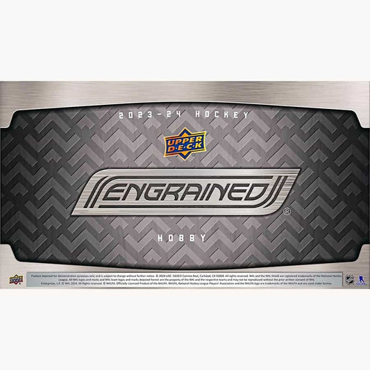 2023-24 Upper Deck Engrained Hockey Hobby Box