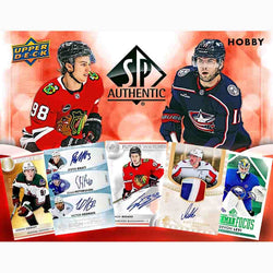 2023-24 Upper Deck SP Authentic Hockey Hobby Box