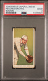 Peaches Graham 1909-11 T206 Sweet Caporal 350/30 Boston PSA 2 Good