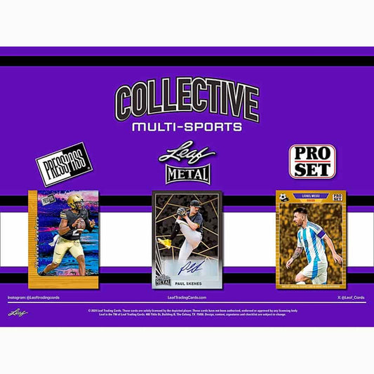 2024 Leaf Collective Multi-Sport Hobby Box
