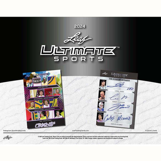 2024 Leaf Ultimate Sports Hobby Box