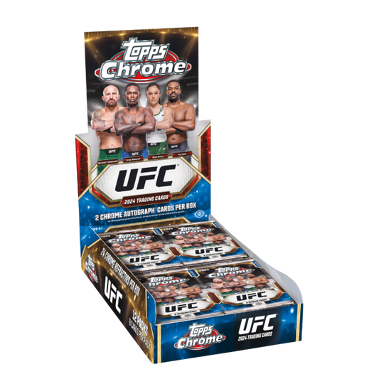 2024 Topps Chrome UFC Hobby Box - 12 Box Case