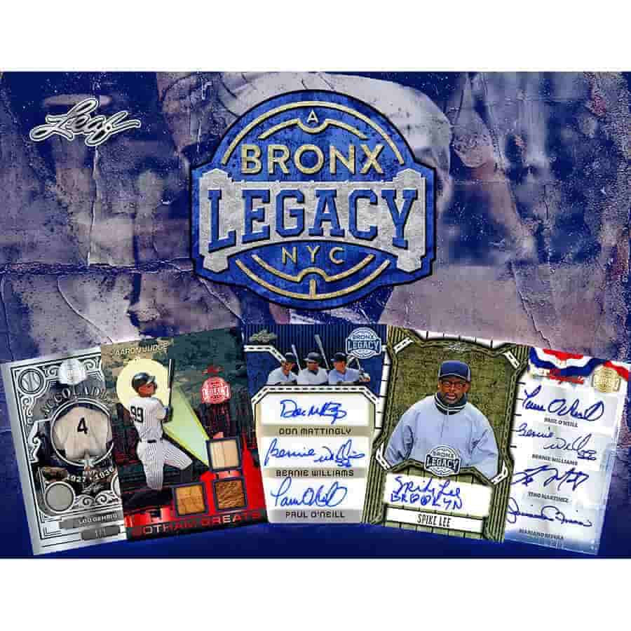 2025 Leaf A Bronx Legacy Baseball Hobby Box