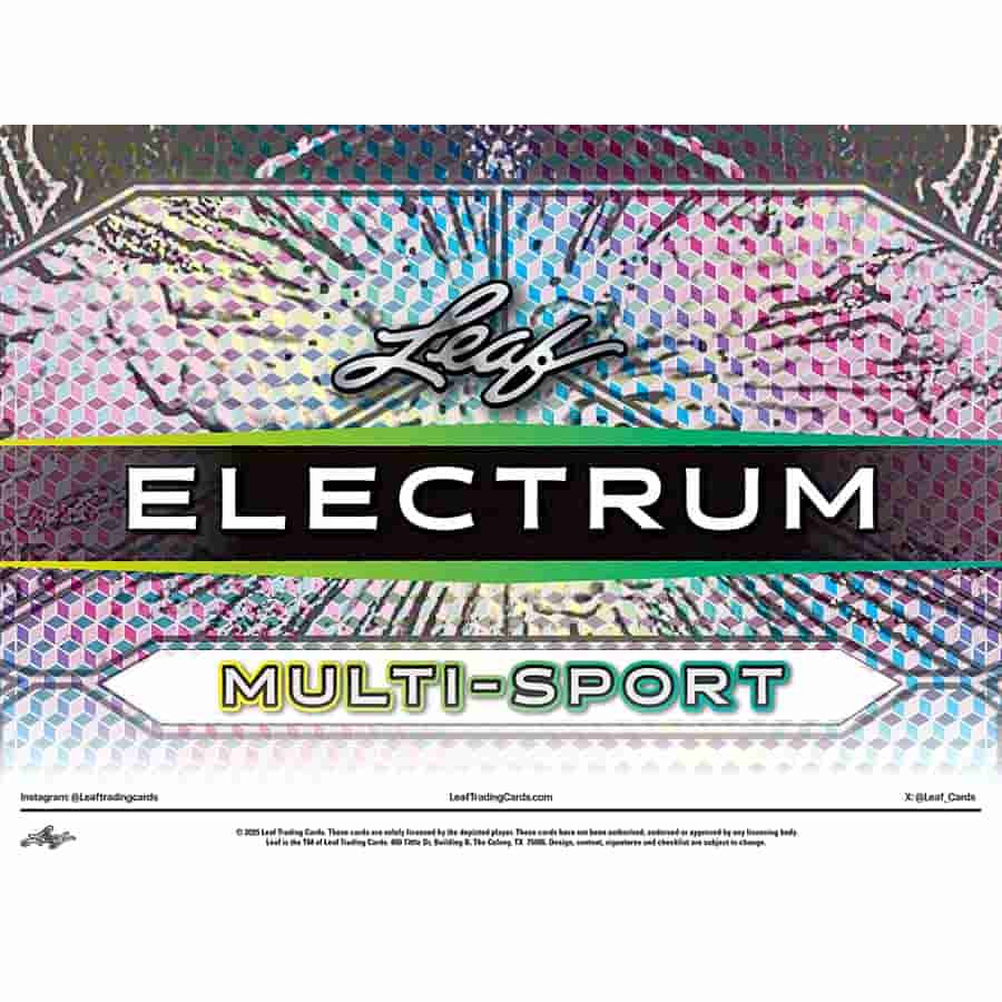 2025 Leaf Electrum Multi-Sport Hobby Box