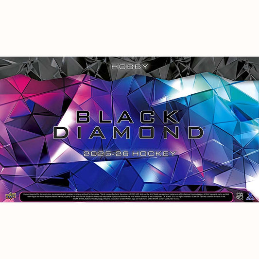 2025-26 Upper Deck Black Diamond Hockey Hobby Box
