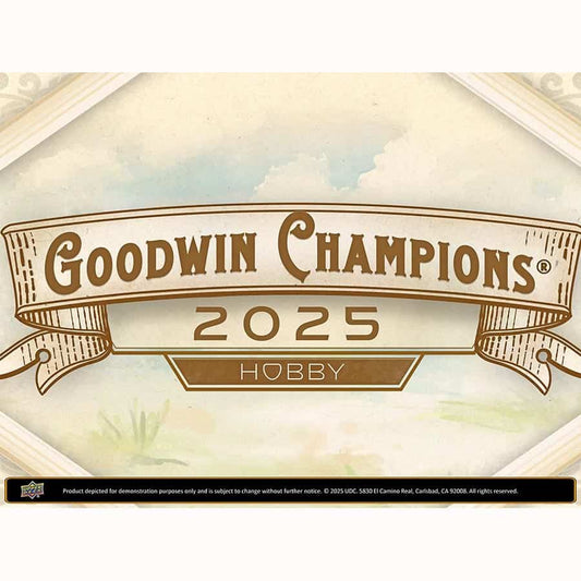2025 Upper Deck Goodwin Champions Hobby Box