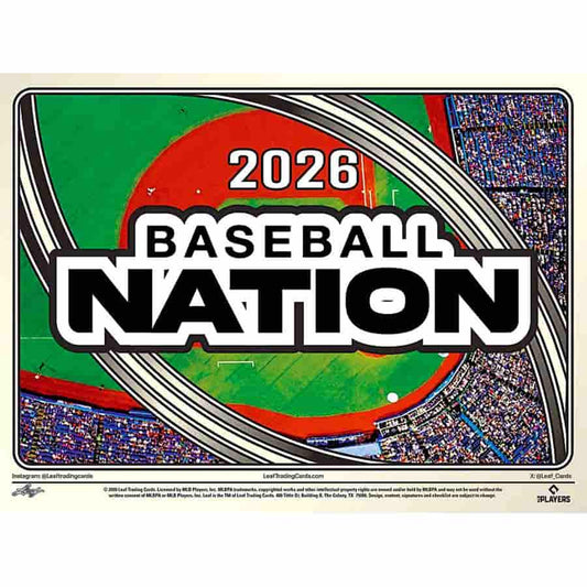 2026 Leaf Baseball Nation Hobby Box