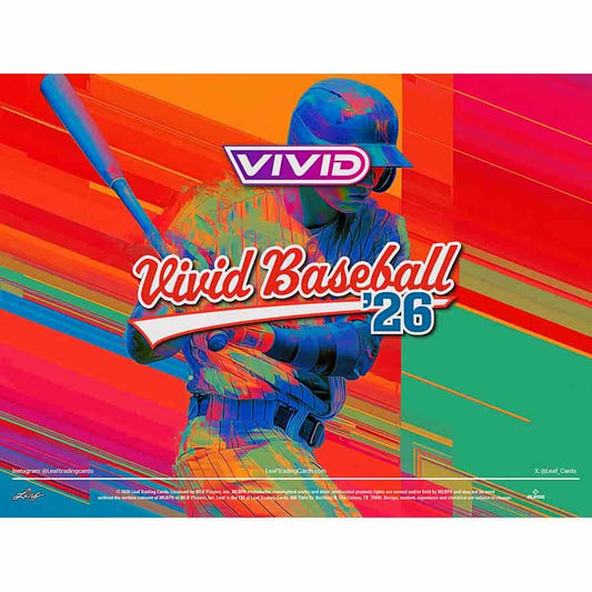 2026 Leaf Vivid Baseball Hobby Jumbo Box