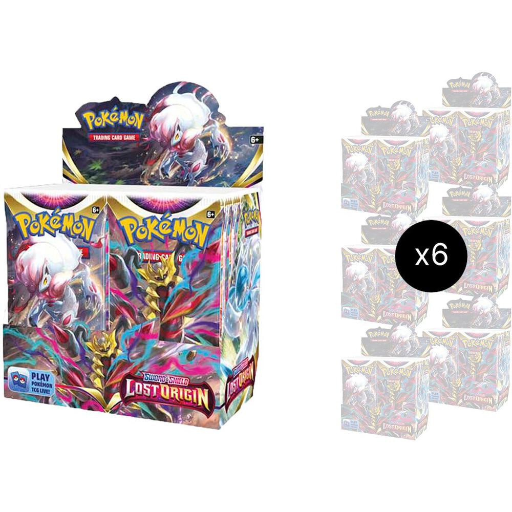 Pokemon Sword & Shield Lost Origin Booster 6-Box Case