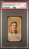 Frank Bowerman 1909-11 T206 Sweet Caporal 150/30 PSA 1 Poor