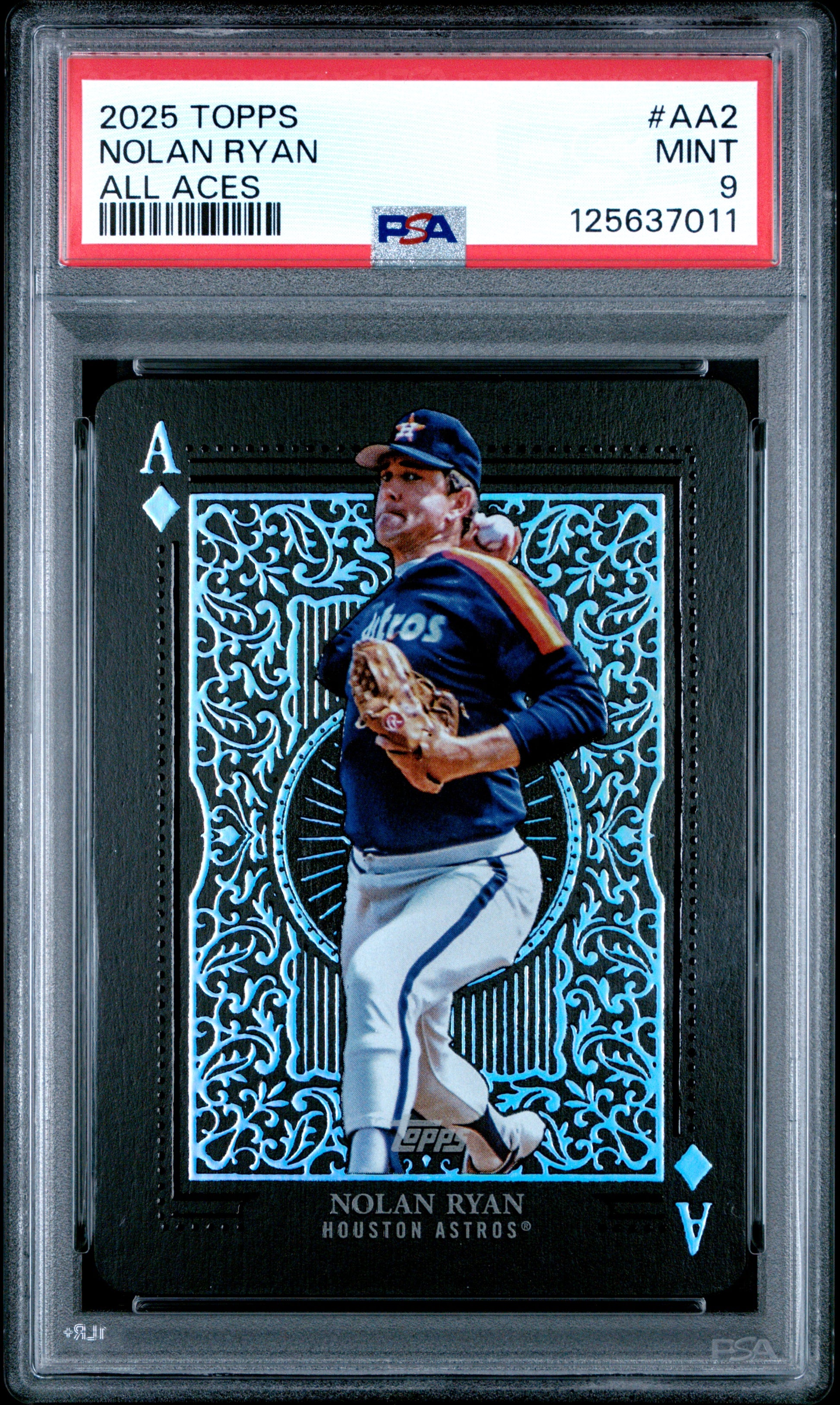 Nolan Ryan 2025 Topps All Aces #AA2 PSA 9 Mint