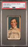 Rube Dessau 1909-11 T206 Sweet Caporal 350/30 PSA 1.5 Fair