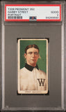 Gabby Street 1909-11 T206 Piedmont 350 Portrait PSA 2 Good