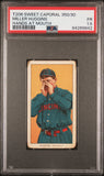 Miller Huggins 1909-11 T206 Sweet Caporal 350/30 Hands At Mouth PSA 1.5 Fair