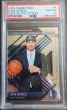 Luka Doncic 2018 Prizm Luck of the Lottery PSA 10 Gem Mint