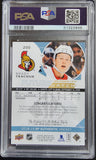 Brady Tkachuk 2018 SP Authentic Auto #200 #632/999 PSA 9 Mint