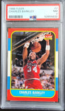 Charles Barkley 1986 Fleer #7 PSA 7 Near Mint