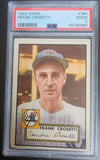 Frank Crosetti 1952 Topps #384 PSA 2