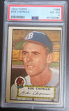 Bob Chipman 1952 Topps #388 PSA 4