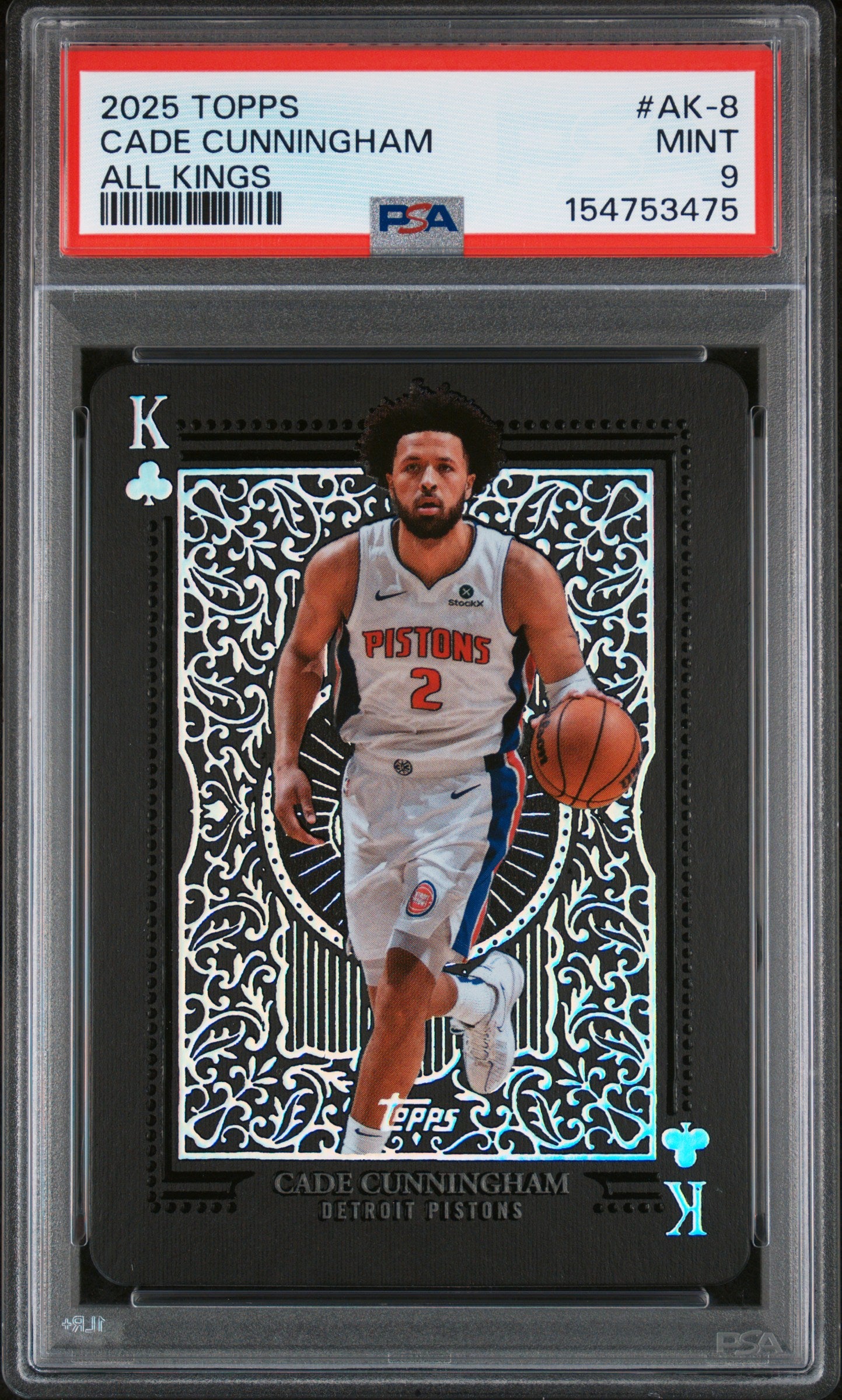 Cade Cunningham 2025 Topps All Kings #AK-8 PSA 9 Mint