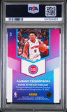 Ausar Thompson 2023 Panini NBA Player of the Day Gold Rookie #4/10 PSA 10 Gem Mint