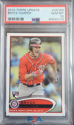 Bryce Harper 2012 Topps Update #US183 PSA 10 Gem Mint