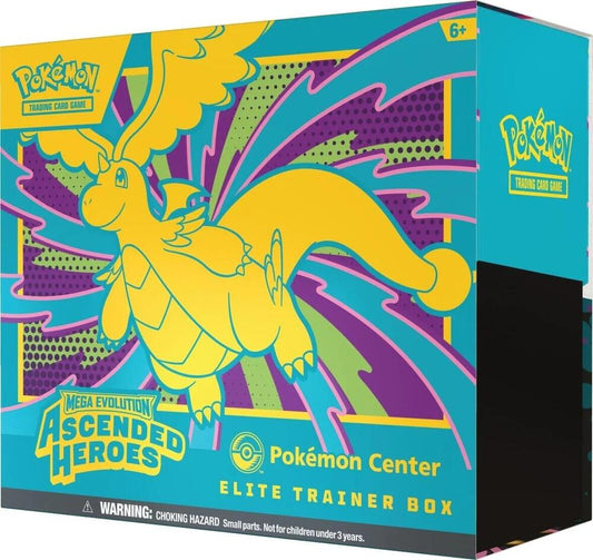 Pokemon ME Ascended Heroes Pokemon Center Elite Trainer Box