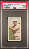 Red Kleinow 1909-11 T206 Sweet Caporal 150/30 N.Y., With Bat PSA 2 Good MK